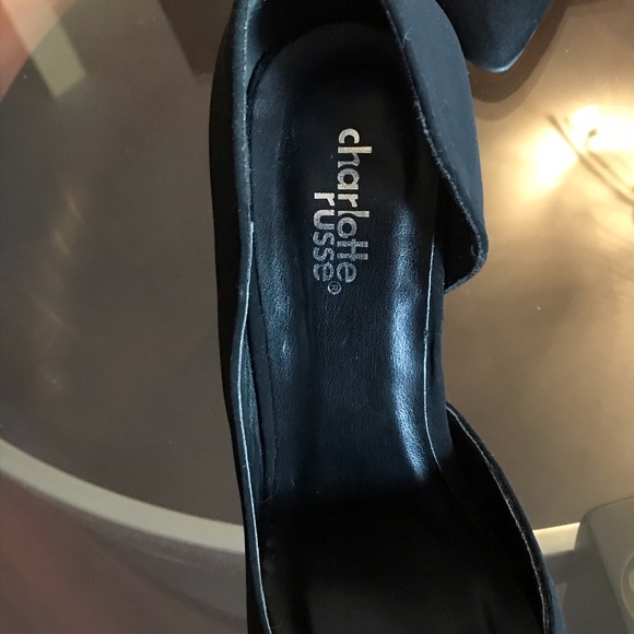 Simple Black Suede 5in Heel - Picture 3 of 4